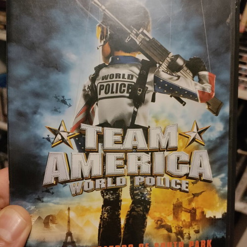 Team America World Police DVD used with Greek subtitles