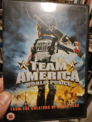 Team America World Police DVD used with Greek subtitles