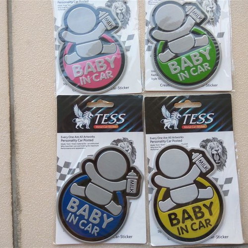 Stickers new, set of 2 pieces with various designs