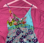 Summer maxi dress like new, multicolor, size S