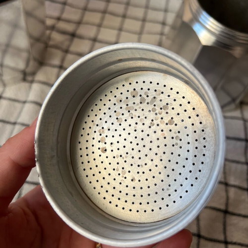 Espresso coffee maker used