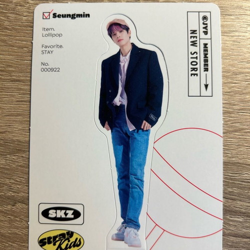 Stray Kids Mini World Standee Seungmin like new