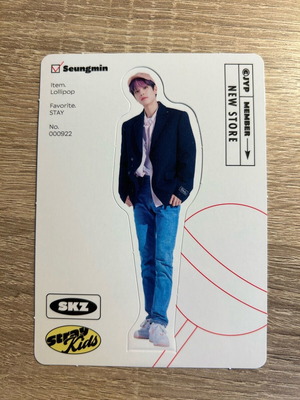 Stray Kids Mini World Standee Seungmin like new