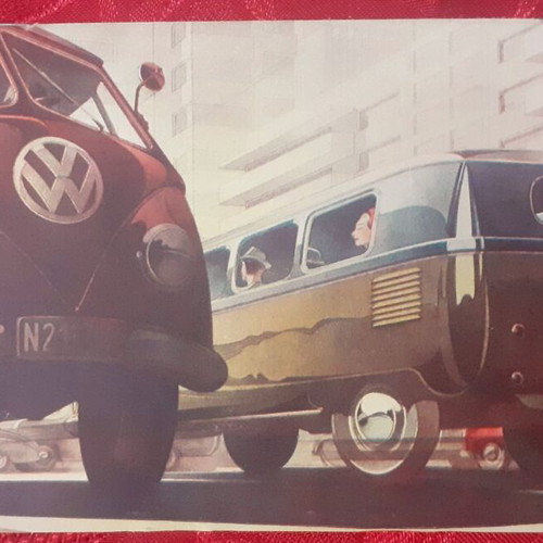 Volkswagen promotional brochure 1953 like new