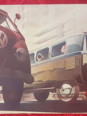Volkswagen promotional brochure 1953 like new