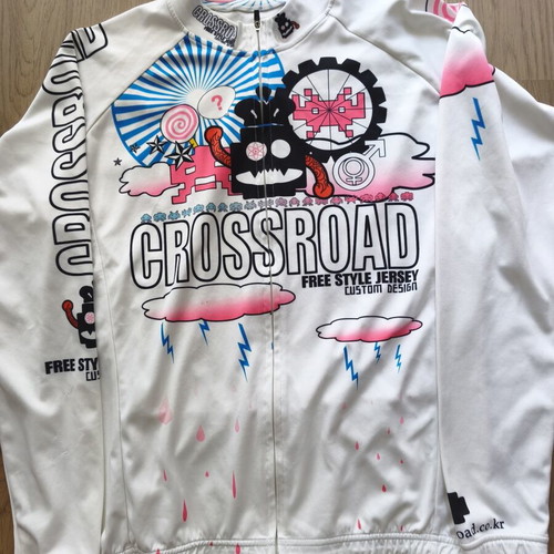 Fixgear Crossroad cycling jersey used, men's medium