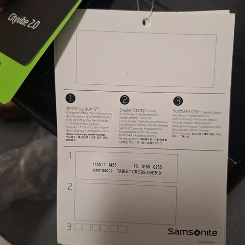 Τσαντάκι Samsonite Business Cityvibe 2.0 Μαύρο Καινούργιο