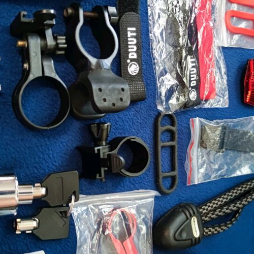 24 BICYCLE ITEMS
