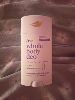 Dove Whole Body Deo stick new, lavender & chamomile scent