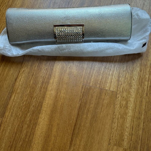 Evening bags set of four like new, black and silver