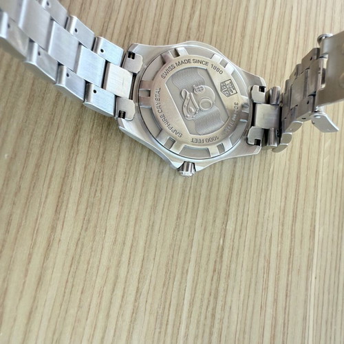 Tag Heuer Aquaracer 300m 39mm men's steel watch like new