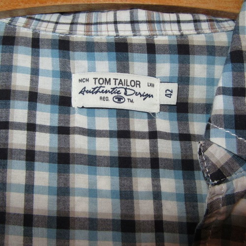 Tom Tailor checked ciel shirt dress like new