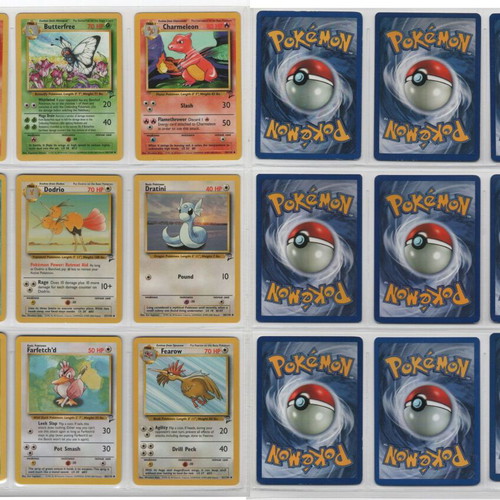 Pokemon Base Set 2 Unlimited Complete Common & Uncommon Set 89 Cards like new
