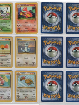Pokemon Base Set 2 Unlimited Complete Common & Uncommon Set 89 Cards like new