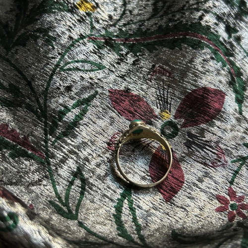 Silver 925 ring like new with turquoise stone from Bali