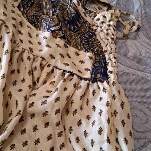 Silk long dress like new