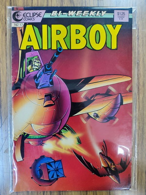 Airboy comic used, Eclipse Comics issue 17