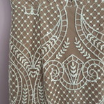 Dk Fragoulis elegant mermaid dress, size 44, white beige