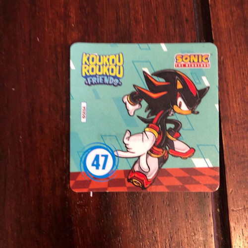 Koukouroukou Sonic Sticker Number 47 New