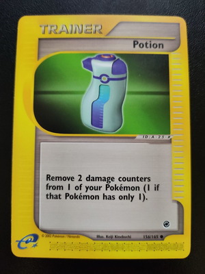Trainer Potion 156/165 από τη συλλογή Expedition Base Set 2002 μεταχειρισμένη