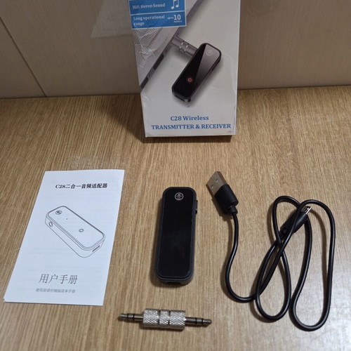 Bluetooth Transmitter and Receiver C28 new wireless 2-in-1