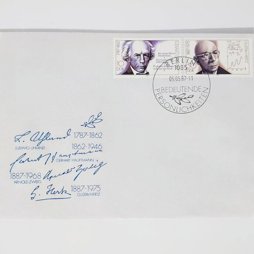 Collectible first day cover from East Germany new