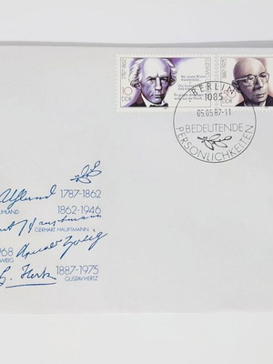 Collectible first day cover from East Germany new