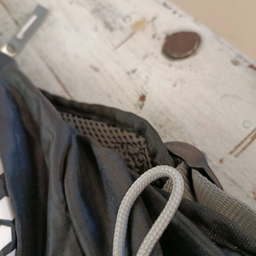 Backpack like new, black, with reinforcement and two fastenings