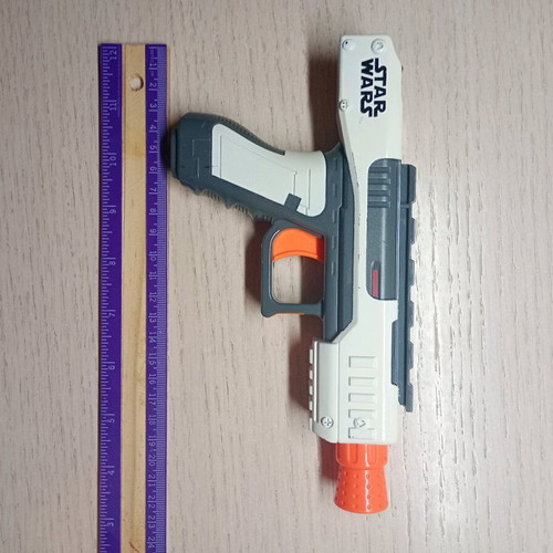 Nerf Star Wars pistol used, collectible blaster