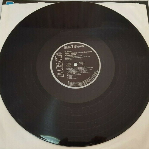 Perez Prado And His Orchestra Mambo Fire vinyl used, Latin