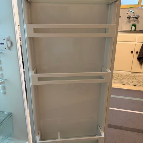 Liebherr white refrigerator