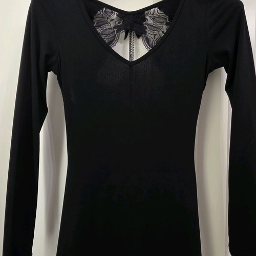Dress midi backless black size M like new