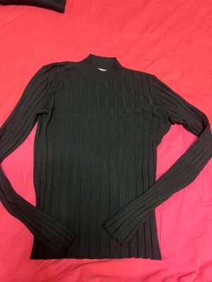 Μαύρη μπλούζα ζιβάγκο Stradivarius μέγεθος L σαν καινούργιο