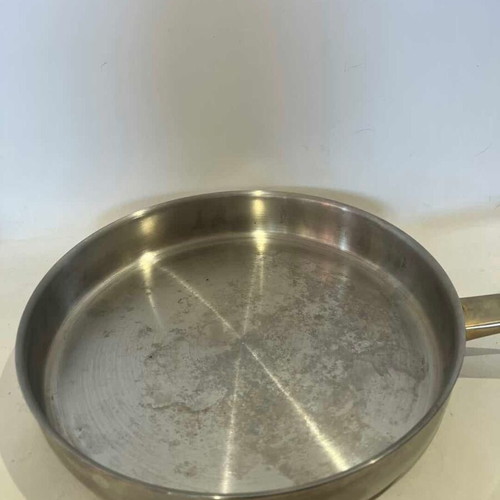 Stainless Steel Suprema Frying Pan used, Portugal 4.5x46x27
