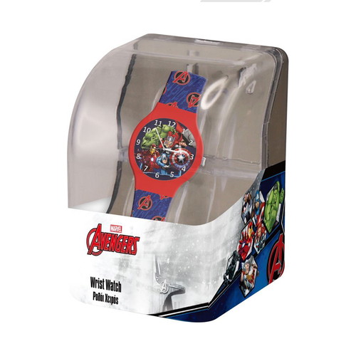 Marvel Avengers kids analog wristwatch new, silicone