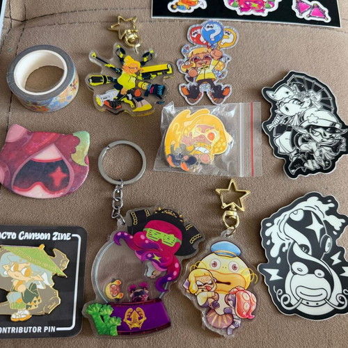 Octo Canyon Splatoon zine new, rare set from 2021