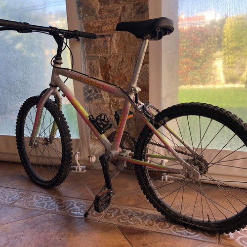Children's city bicycle used