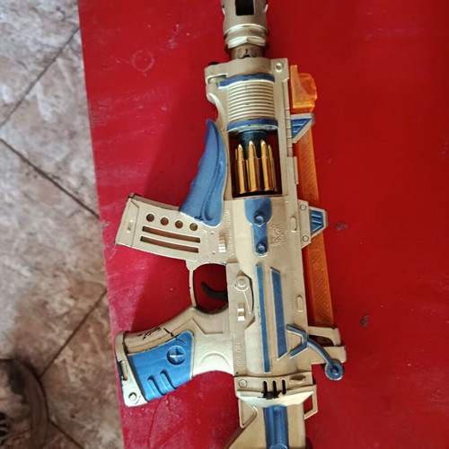 Toy gun with effects like new