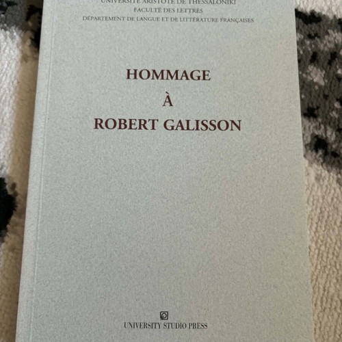 Book Hommage à Robert Galisson like new, in French