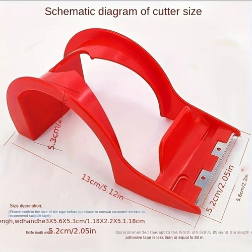 Blue tape dispenser new for adhesive tapes up to 50mm