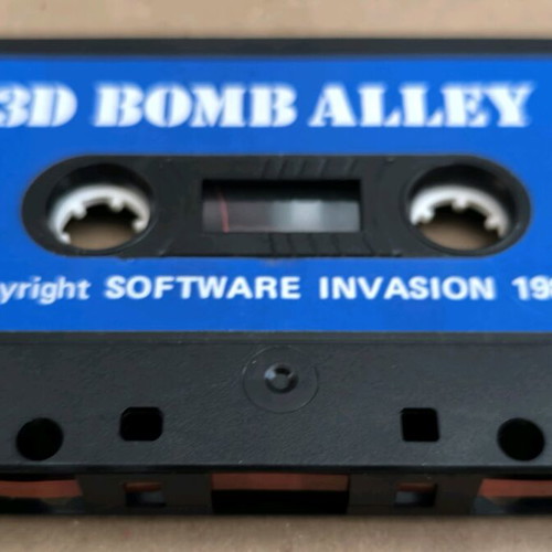 3D Bomb Alley (Software Invasion) for BBC Micro cassette like new