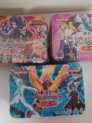 Yugioh κάρτες Dimension of Chaos, 3 κουτιά, όπως βρέθηκαν