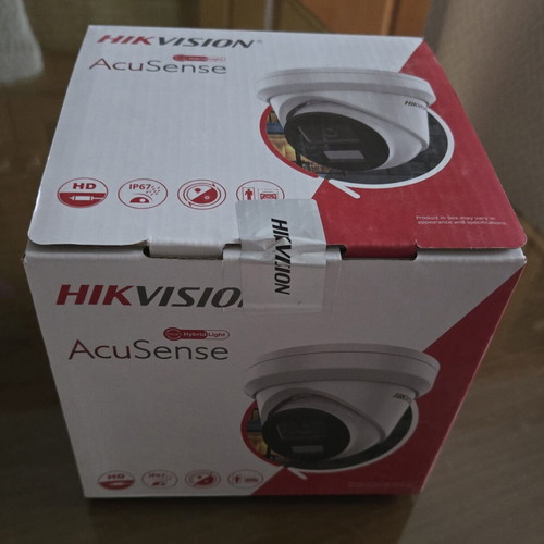 Hikvision AcuSense IP Dome Camera 4MP, sealed, new