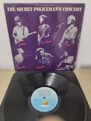 The Secret Policeman's Concert vinyl record used, rock