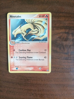 Ninetales αυθεντική κάρτα Pokemon σαν καινούργιο, uncommon original