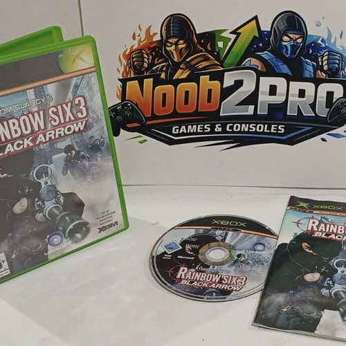 Tom Clancy’s Rainbow Six 3 Black Arrow Xbox Classic game used