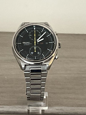 Seiko 6138-3002 Jumbo Automatic Chronograph watch, vintage 1976, original bracelet