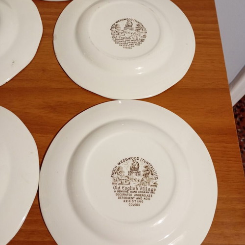 Plates England enoch Wedgwood 5 pieces