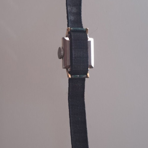 Seiko Diashock γυναικείο μηχανικό ρολόι μεταχειρισμένο, επιχρυσωμένη κάσα