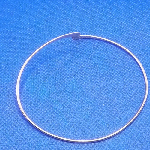 Metal bracelet open handcuff used
